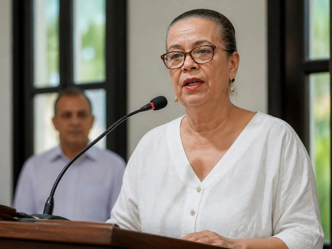 Tampo de mesa visto de cima com um esquema de argumento traçado a lápis